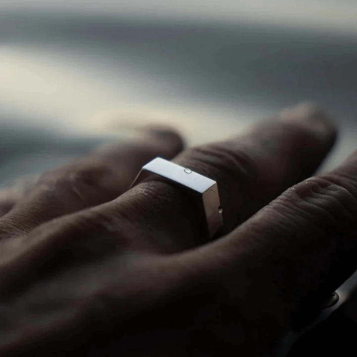 Custom Men's Engravable Signet Ring - Image 3