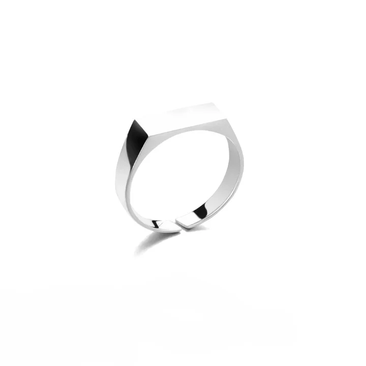 Custom Men's Engravable Signet Ring - Image 5