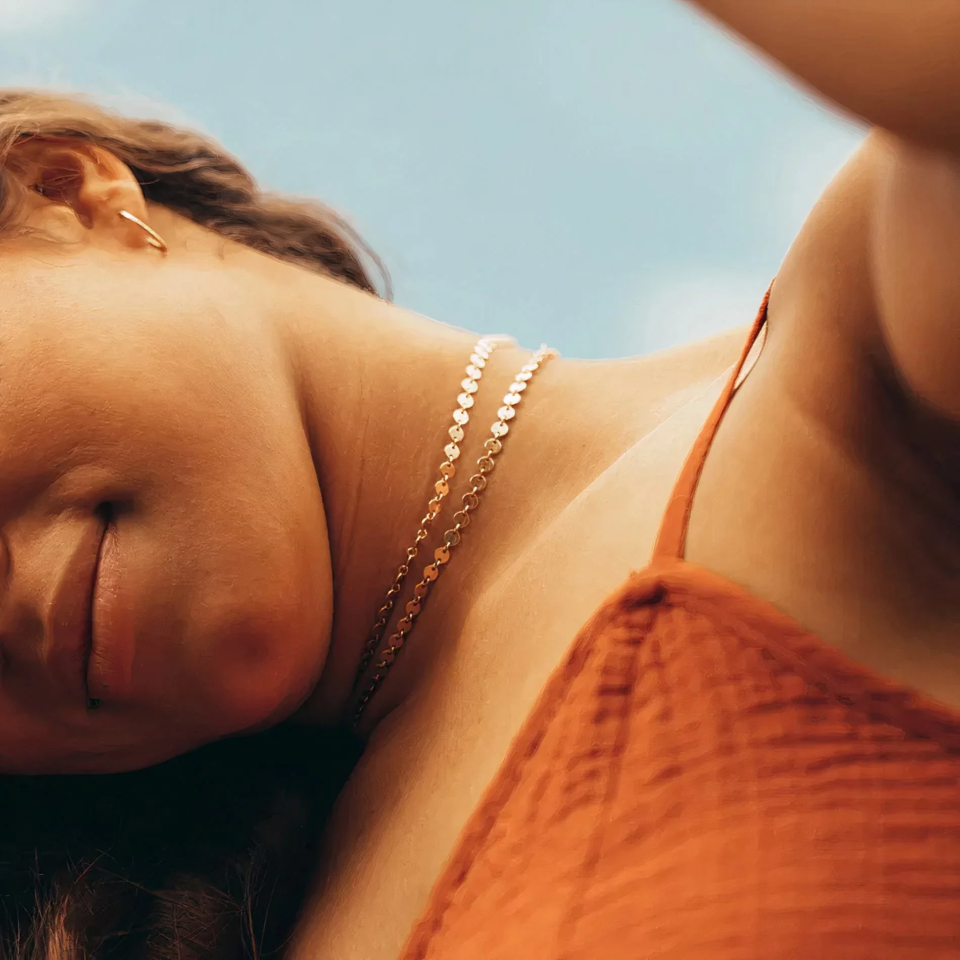 Lucky Coin Choker, Disc Necklace - Image 3