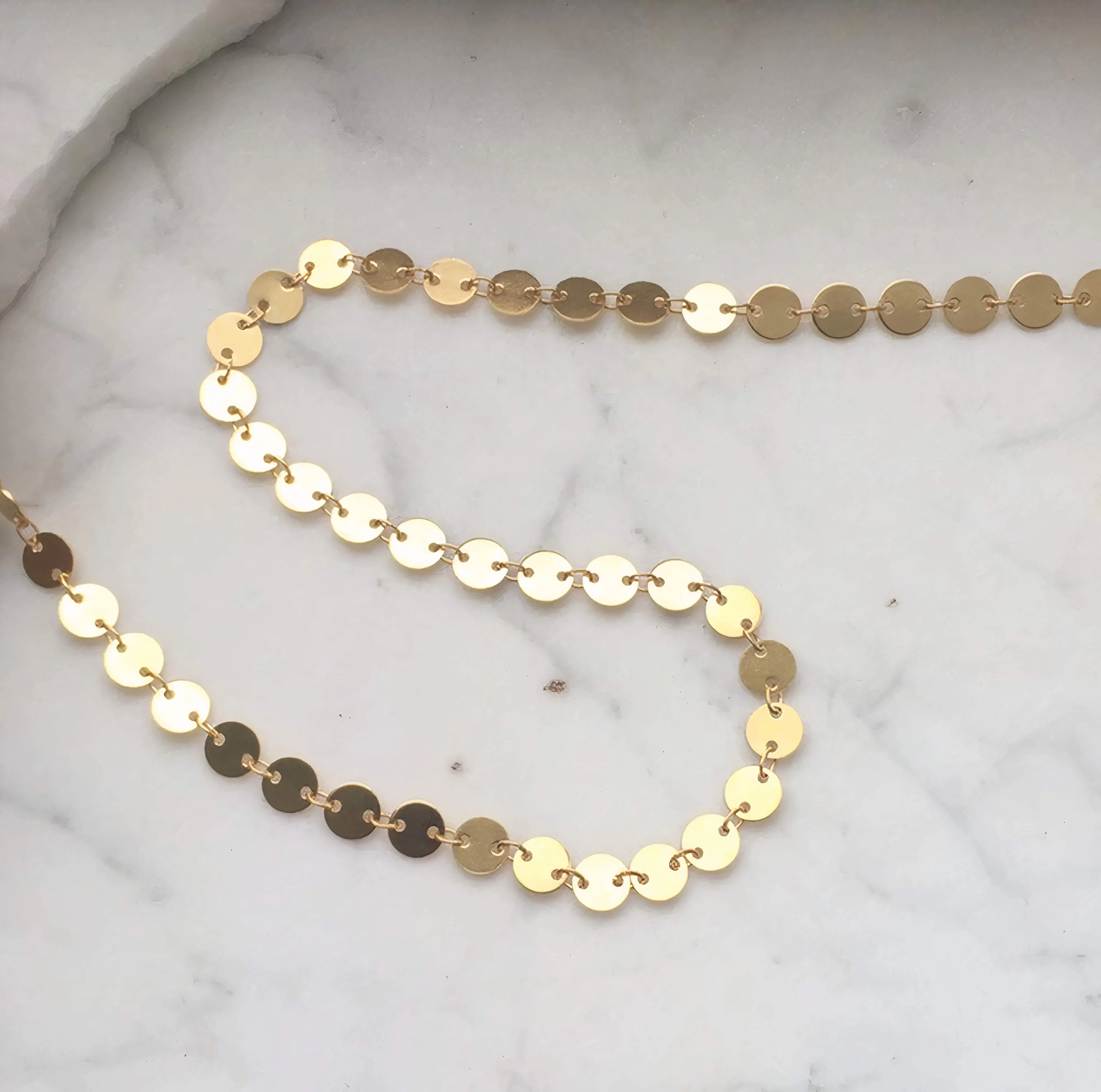 Lucky Coin Choker, Disc Necklace - Image 7