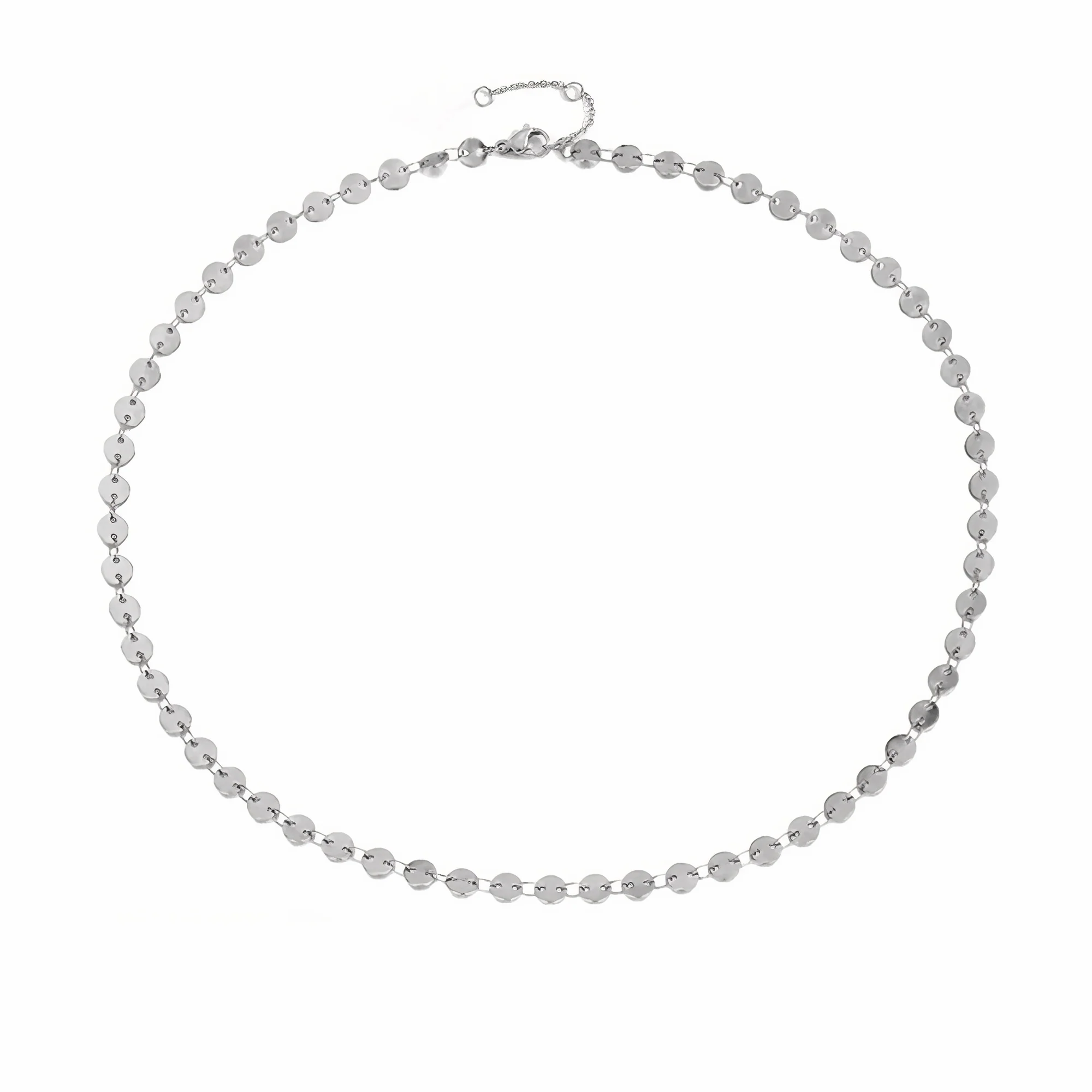 Lucky Coin Choker, Disc Necklace - Image 8